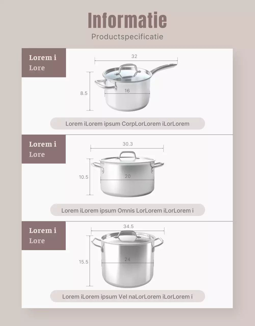 Een kennismaking met moderne potten in roze en beige