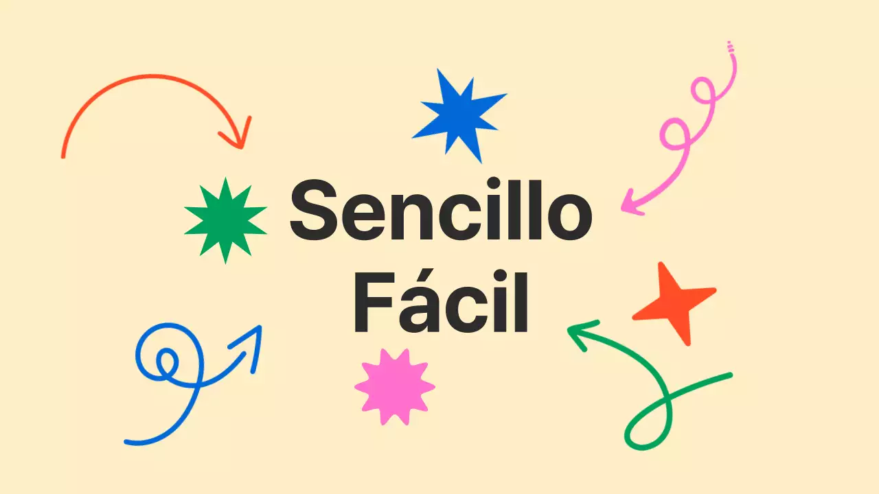 Informe Beige Basic Simple Shapes