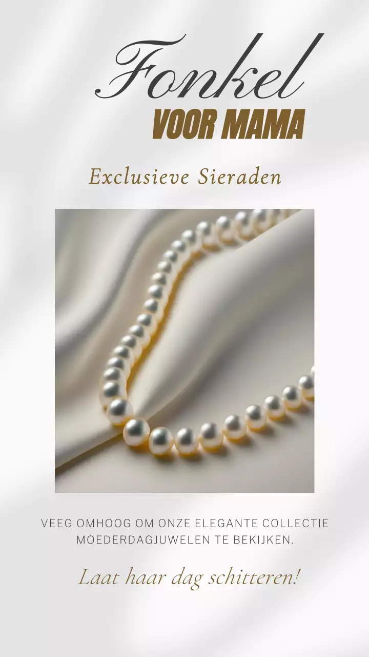 Ivory Elegante Moederdag Promotie