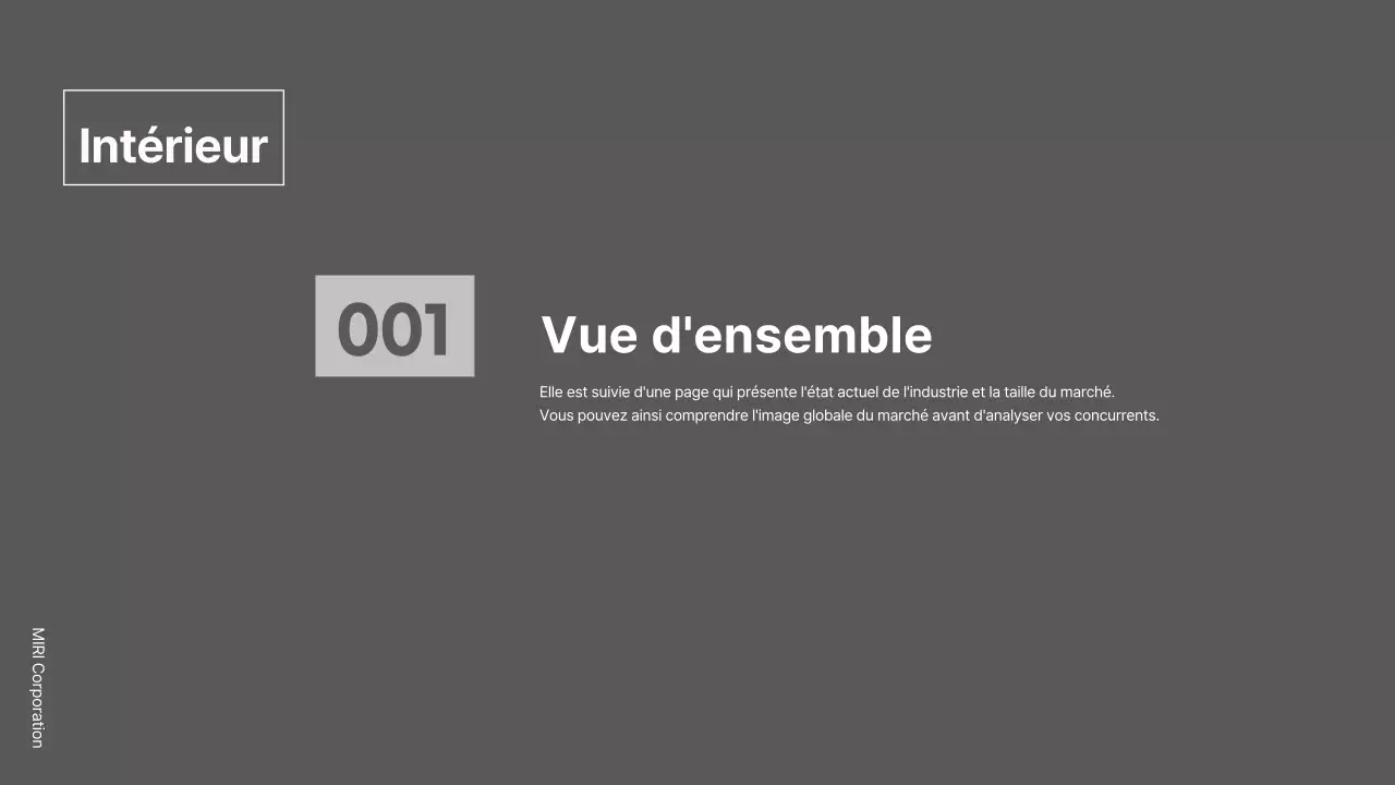 Un rapport de stratégie de marché moderne en gris et rose