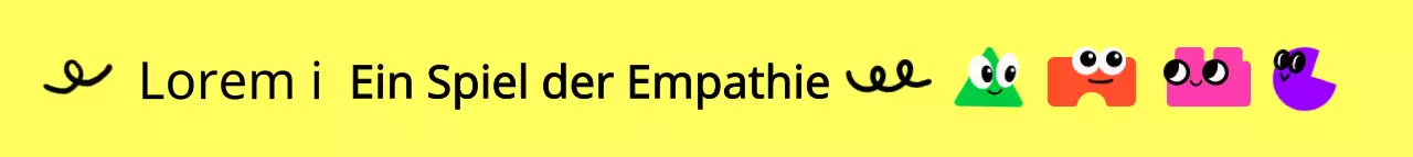 Eine farbenfrohe und niedliche Mitmach-Ausstellung mit Blockspielzeug-Illustrationen