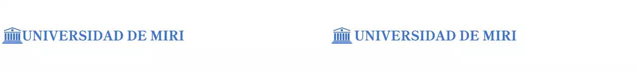 Correa azul para tarjeta de visita promocional universitaria