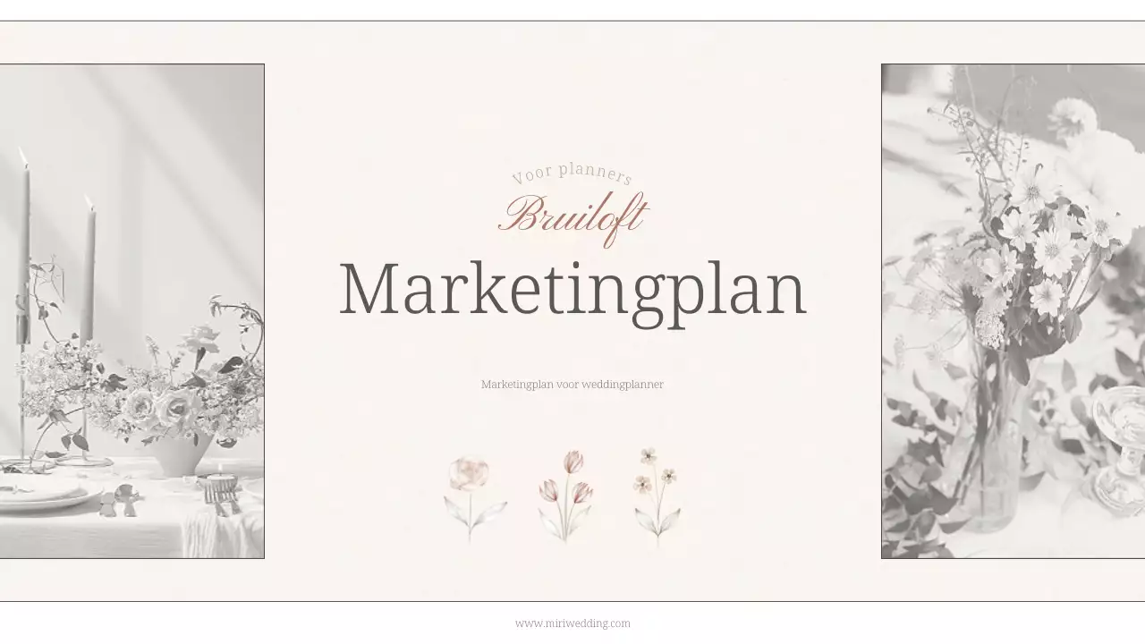 Een minimalistische bruiloftsgids in geel, zwart en wit