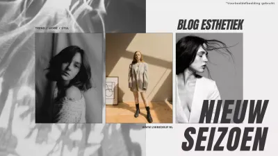 Beige en grijs Trend Lifestyle Esthetisch Blog Promotie