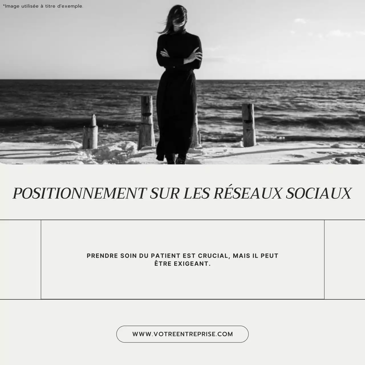 Beige Minimal Social Media & Branding Business Promotion