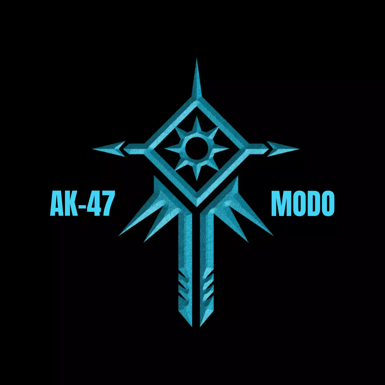 Promover un canal de juegos ciberpunk en neón y negro