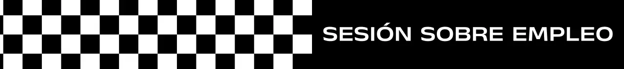 Feria con texto a cuadros