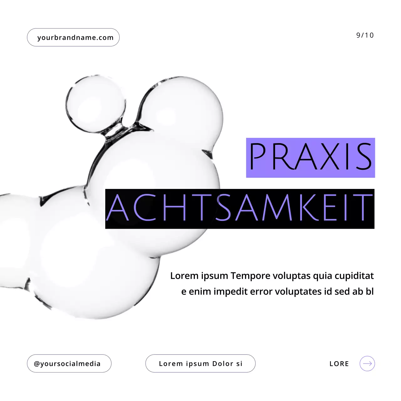 Lila und Weiß Moderne Produktivität Workflow Tipps Leitfaden
