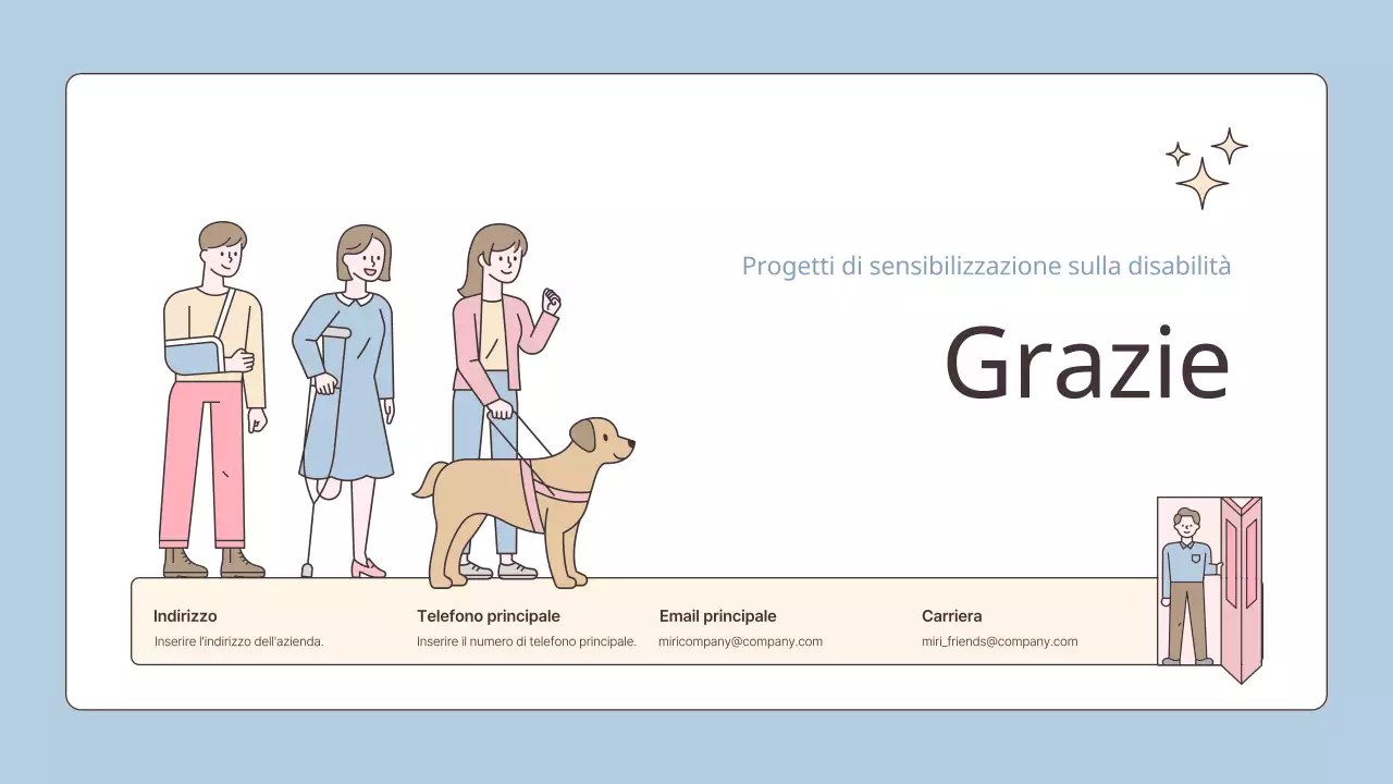 Una proposta di progetto aziendale di sensibilizzazione sulla disabilità in azzurro e rosa per la vostra azienda