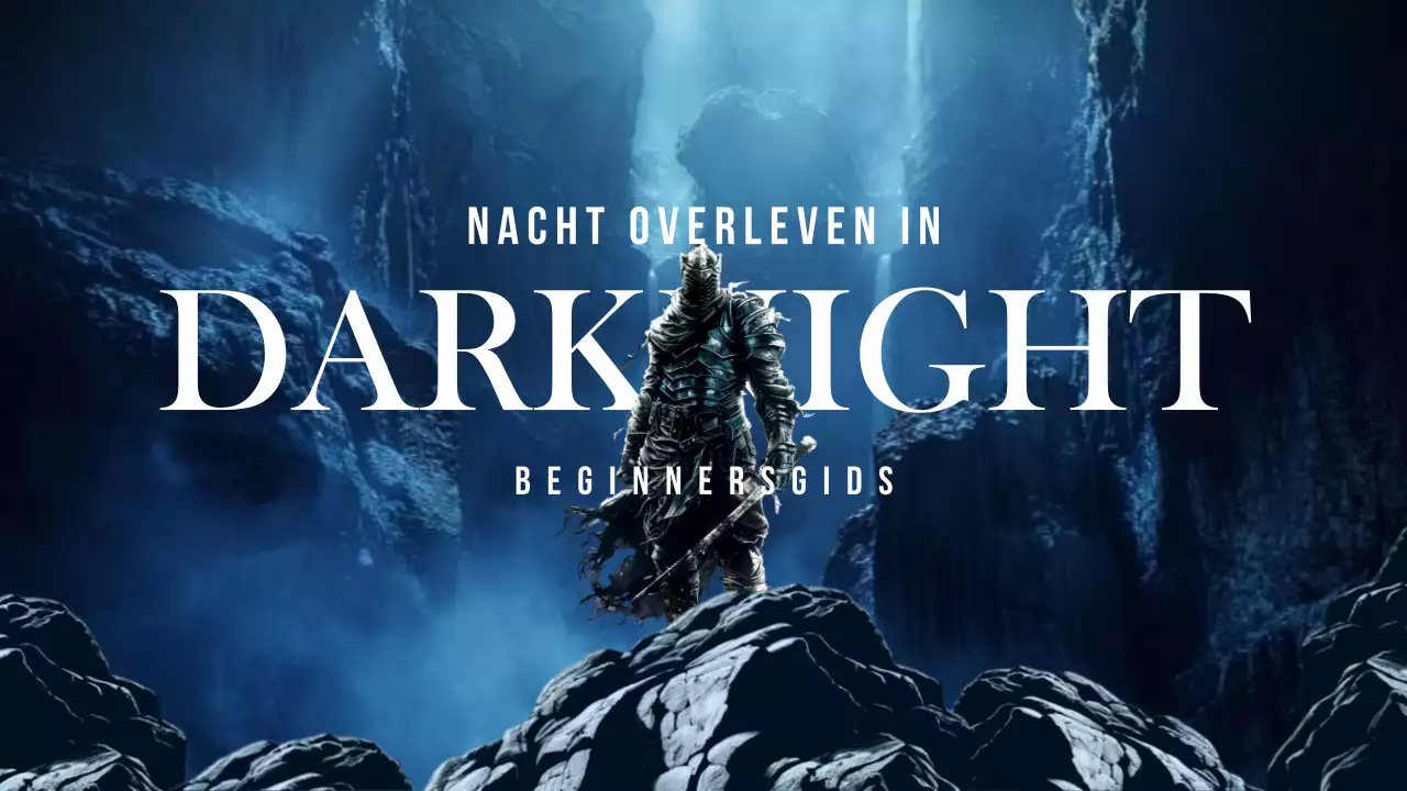 Blue and Black Fantasy Survival Guide Hoofdtitel