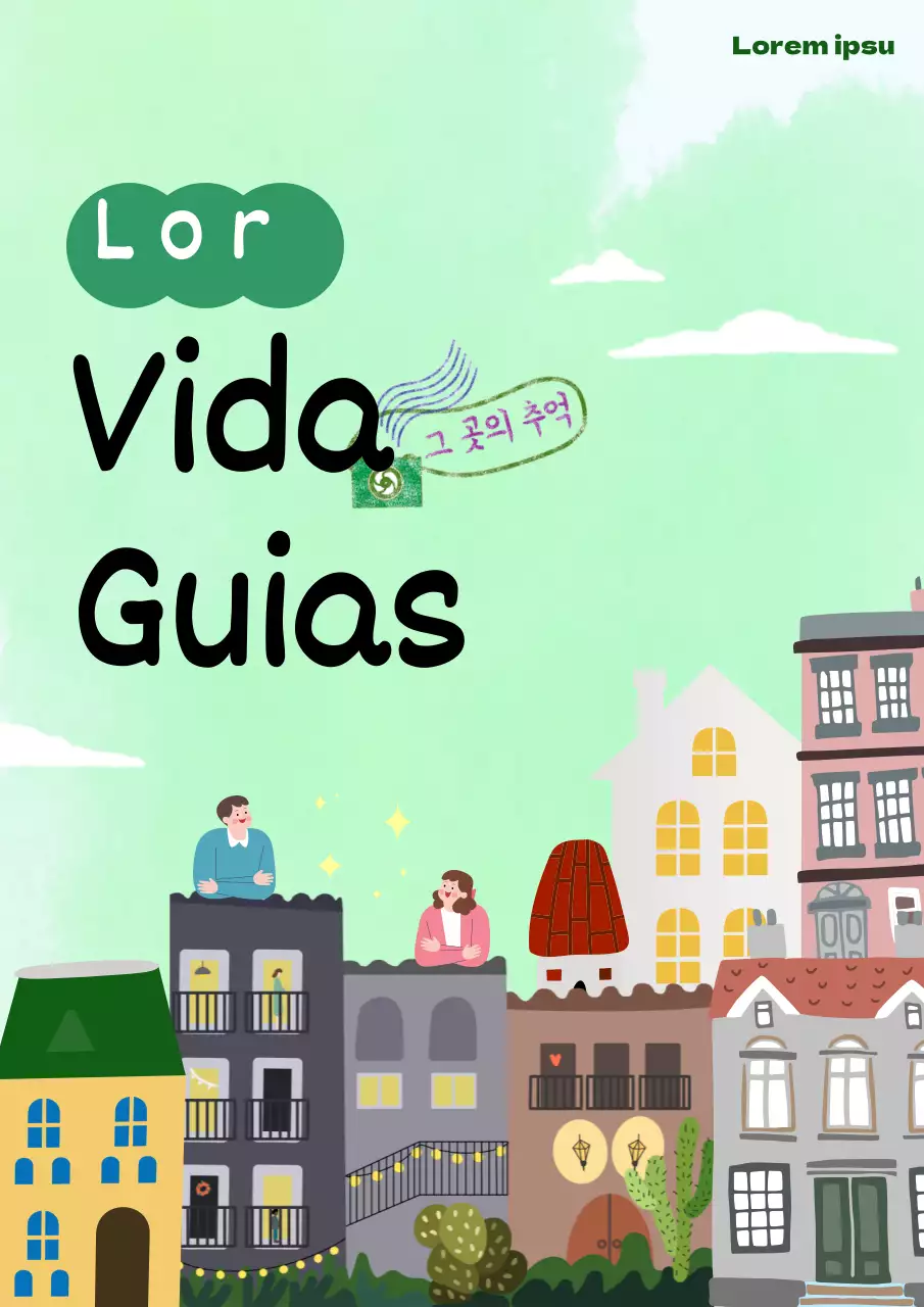 Capa de brochura do Centro de Assistência Social Administrativa, cor de menta