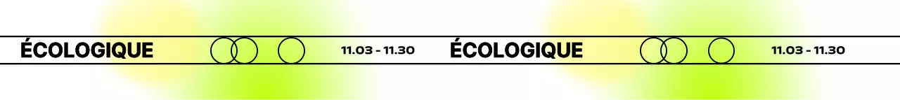 Exposition simple et colorée avec un arrière-plan dégradé et des formes circulaires