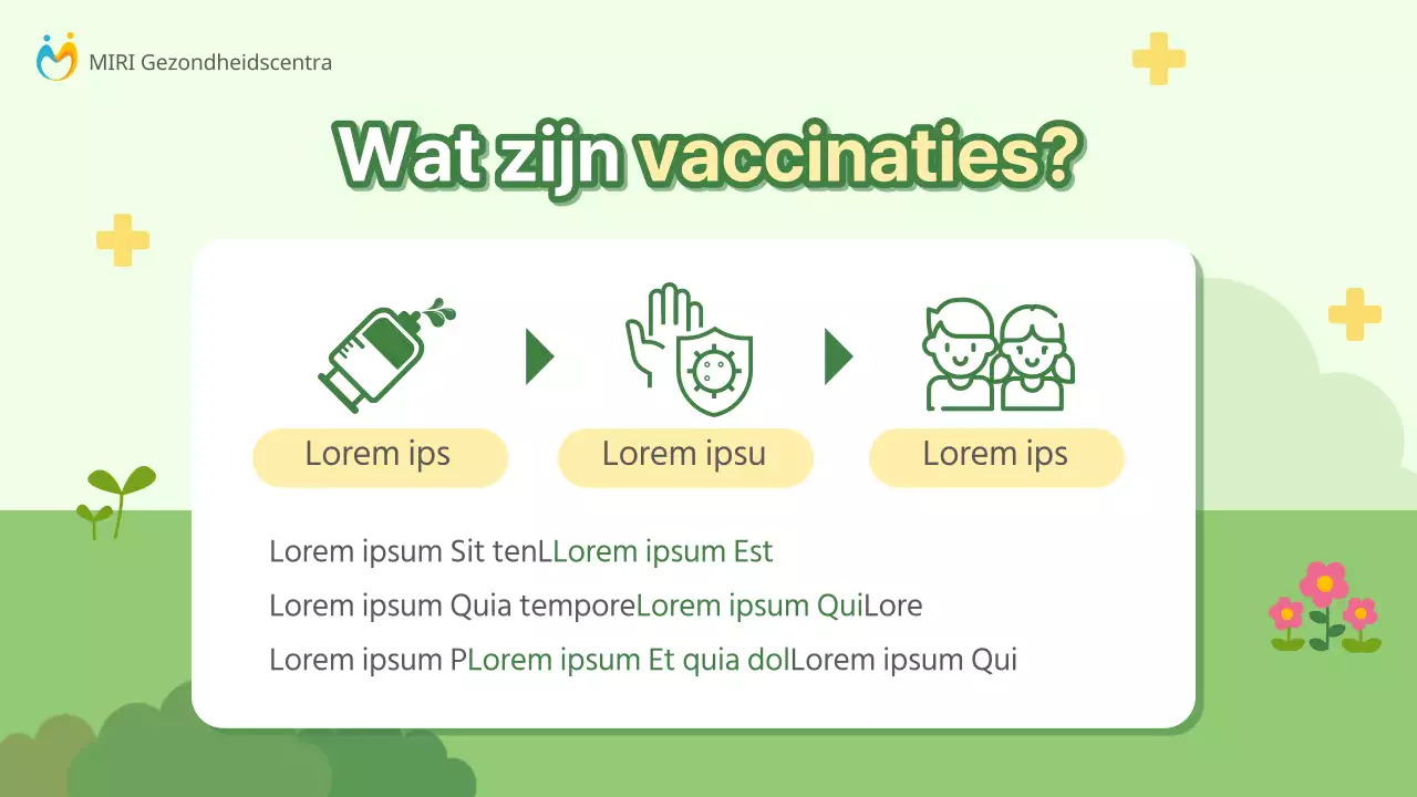 Een handleiding voor het vaccineren van kinderen tegen mazelen en geelzucht