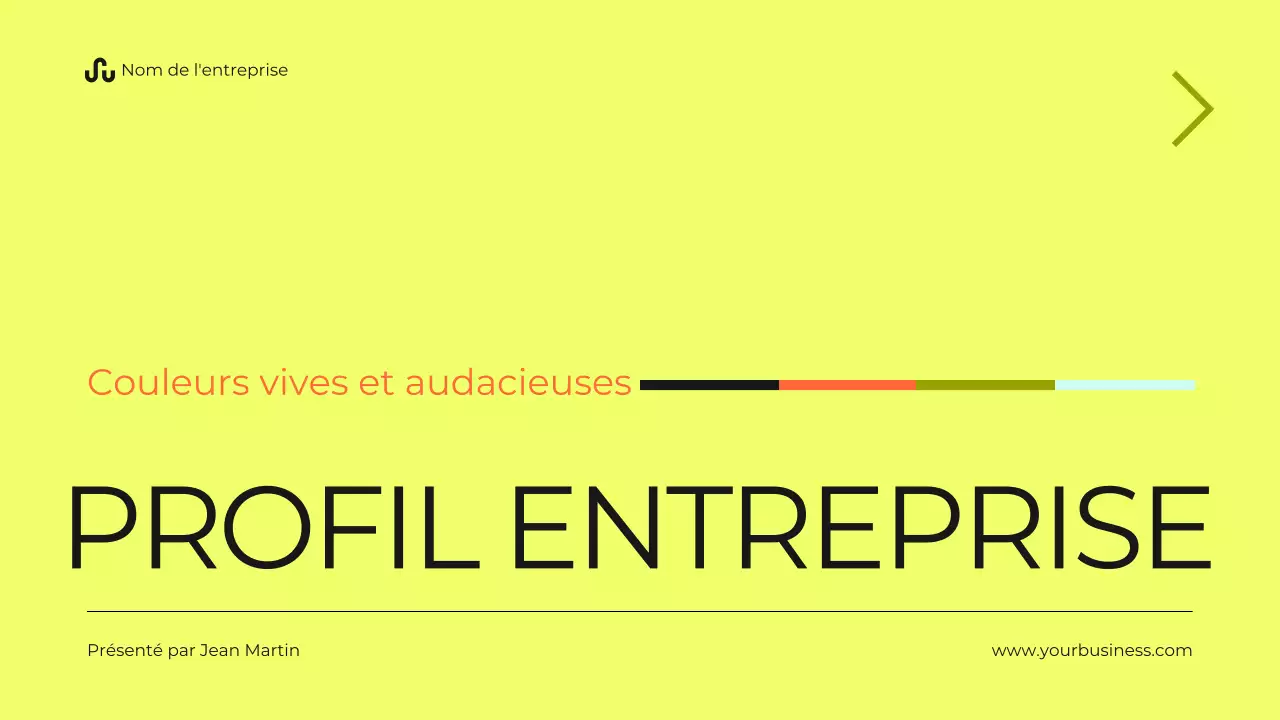 Rapport sur le profil commercial de Neon Modern