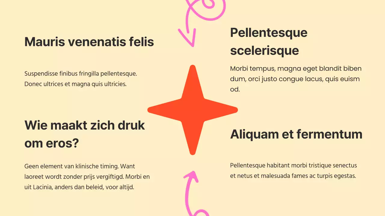 Verslag Beige Eenvoudige Basisvormen