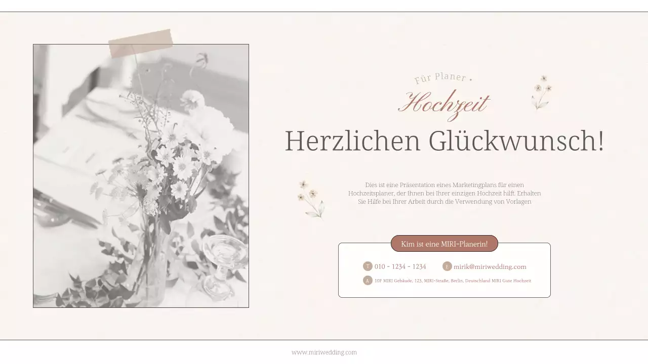 Ein minimalistischer Leitfaden für die Hochzeitsplanung in Gelb, Schwarz und Weiß