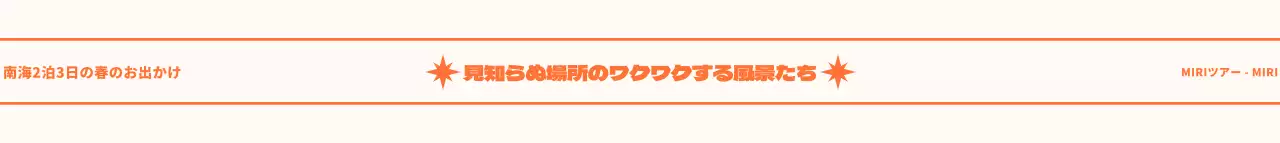 タイポグラフィと上下のラインが印象的なストラップのデザイン