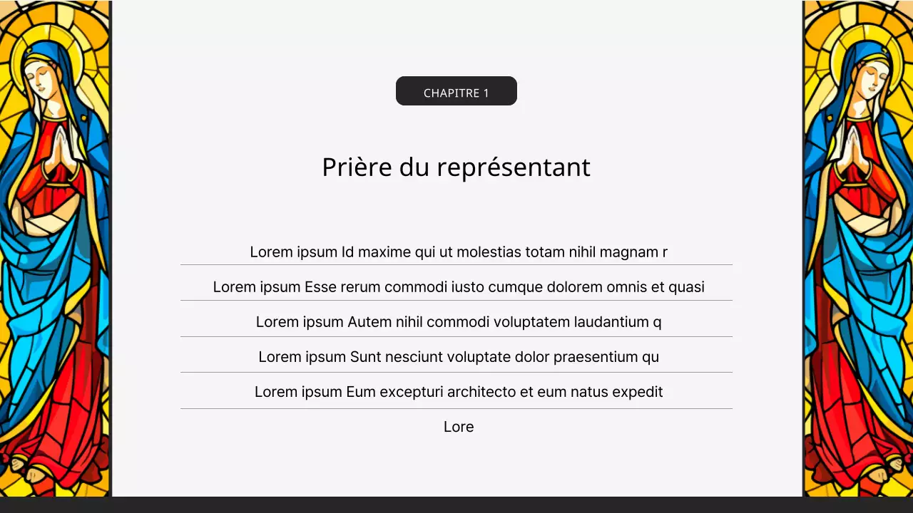 Un guide pour un culte de Pâques de classe en noir et aux couleurs de l'arc-en-ciel