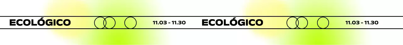 Exposición sencilla y colorista con fondo degradado y formas circulares