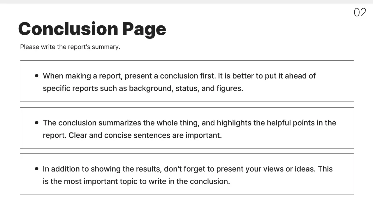 Black Minimal Project Report Document Presentation