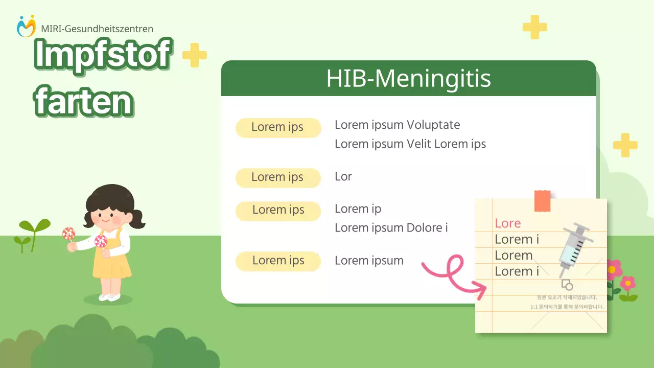 Ein Leitfaden für die Impfung von Kindern gegen Masern und Gelbfieber