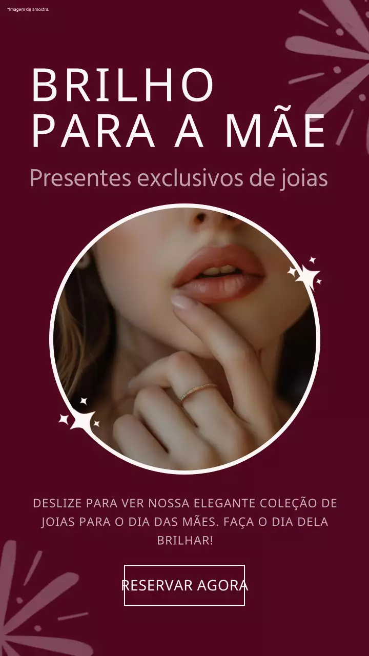 Promoção Dia da Mãe Moderna Castanha