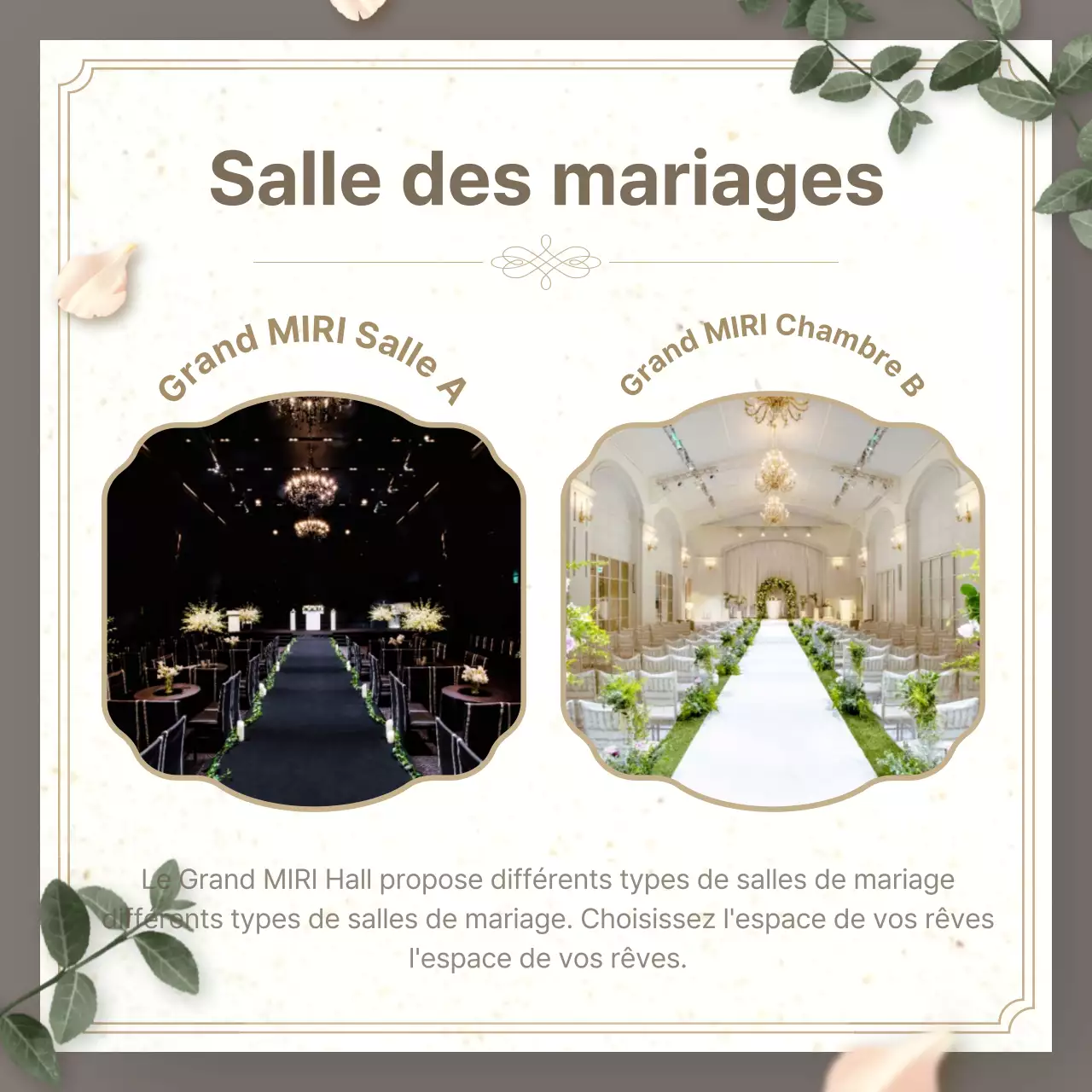 Le luxueux lieu de mariage de Gold Point ad