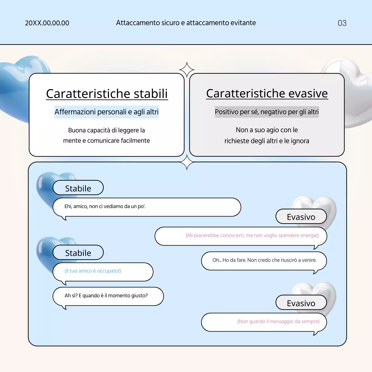 Posto di prova in stile allegato con tonalità di azzurro e avorio