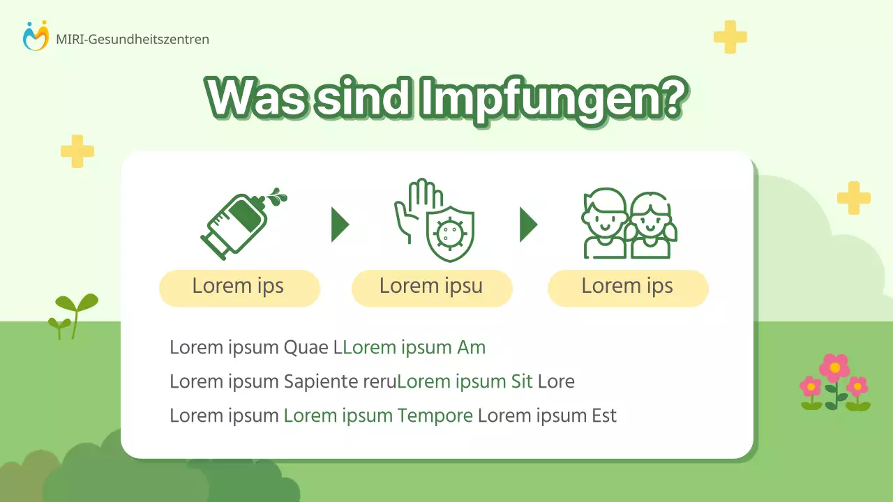 Ein Leitfaden für die Impfung von Kindern gegen Masern und Gelbfieber