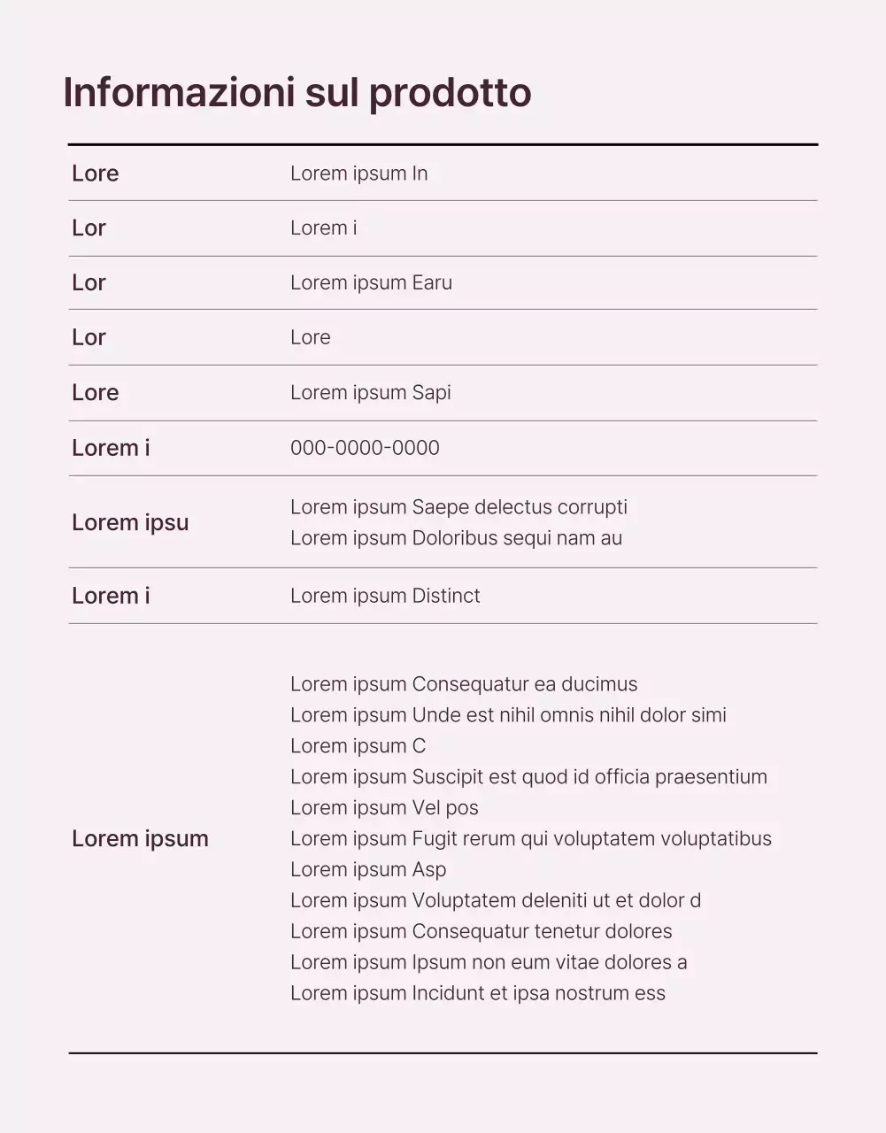 Promuovere le pagine dei prodotti di moda primaverile in rosa