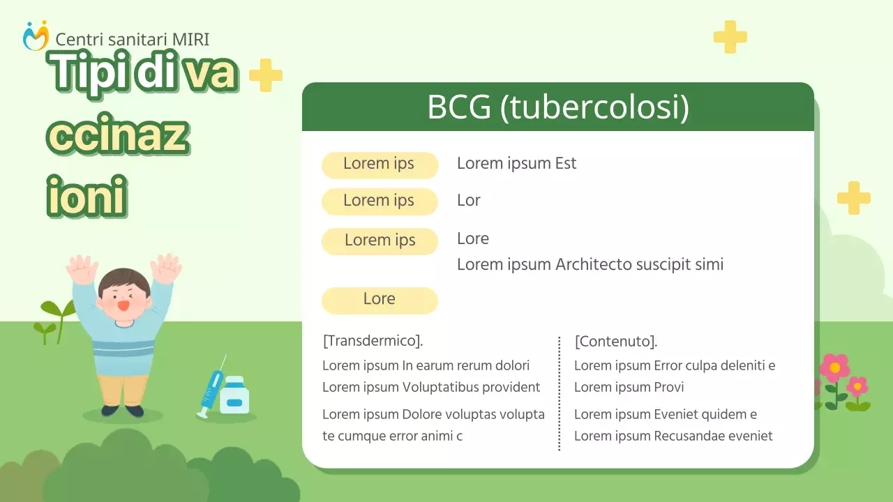 Una guida alla vaccinazione dei bambini contro il morbillo e il raffreddore