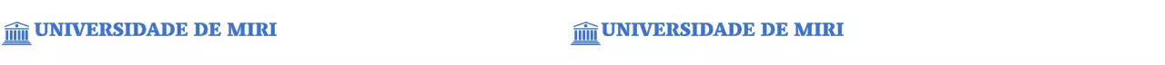 Fita azul para cartão de visita promocional universitário