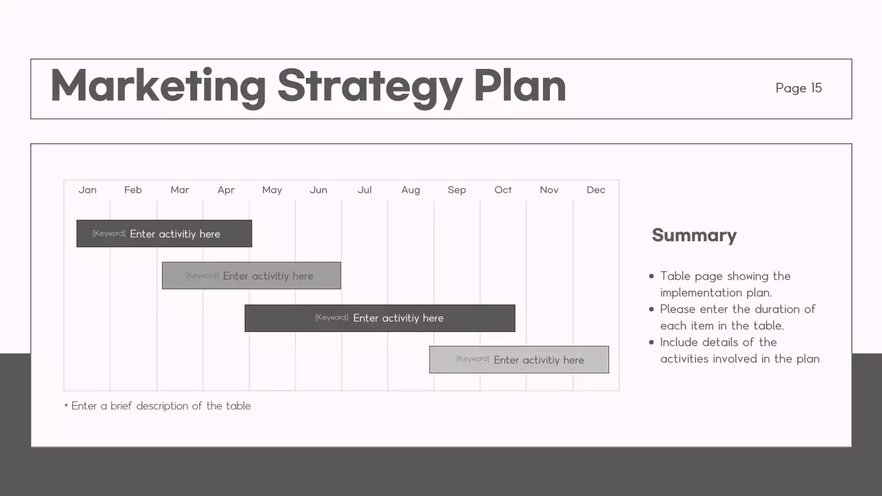 Grey Modern Market Report Document Presentation