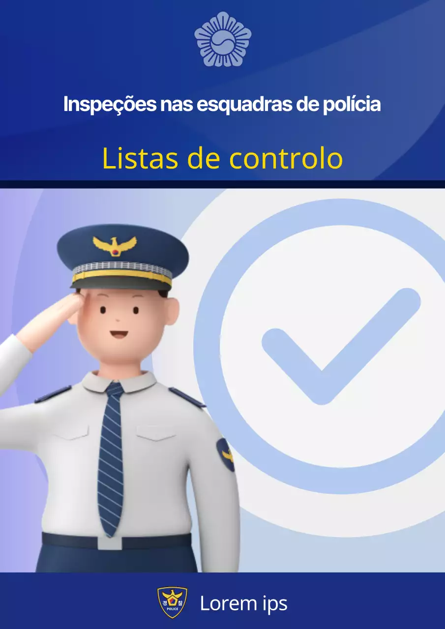 Guia simples da Blue para as inspecções das esquadras de polícia