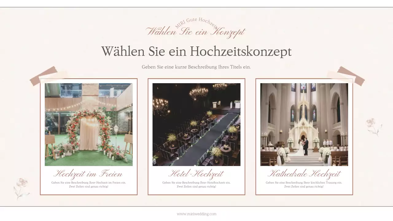 Ein minimalistischer Leitfaden für die Hochzeitsplanung in Gelb, Schwarz und Weiß