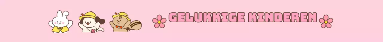 Happy Children's Welfare Foundation met aardewerk en puppies en eekhoorns