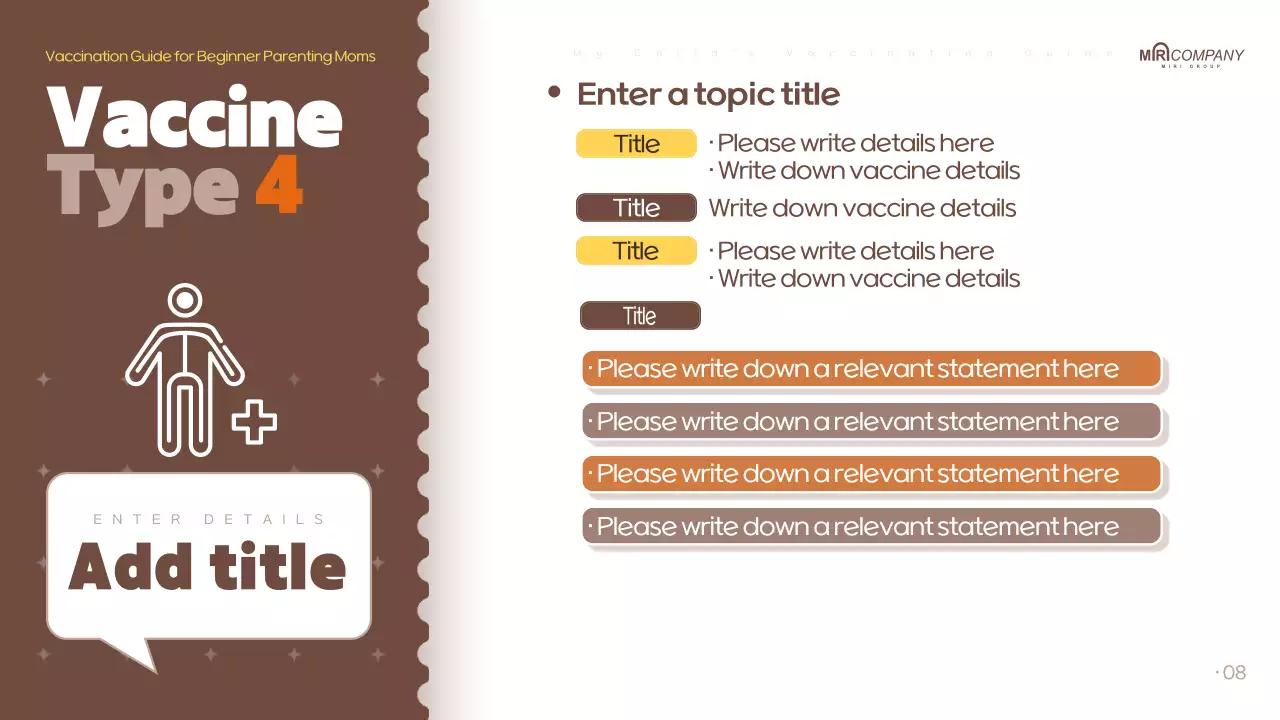 Brown Simple Healthcare Guide Presentation