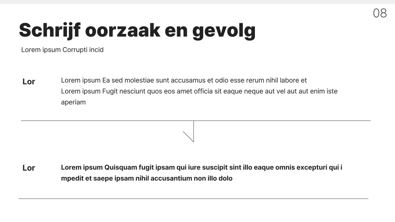 Eenvoudig afdrukbaar strategisch planningsrapport in wit en grijs