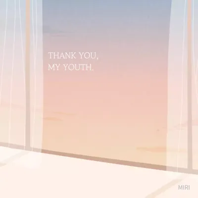 Beige Minimal Gratitude Card Social Media Post