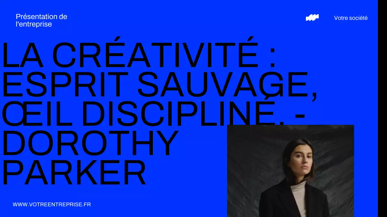 Rapport sur le profil des entreprises modernes néon et noires