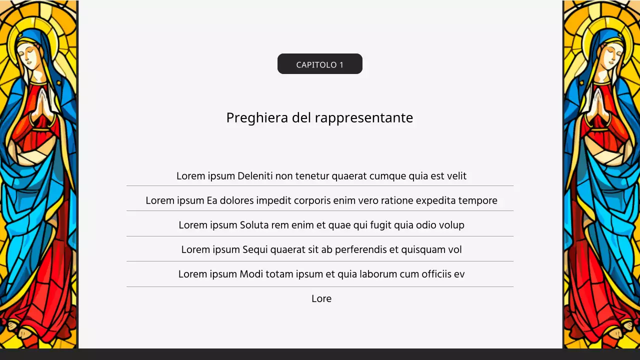 Una guida per un servizio pasquale di classe in chiesa con i colori del nero e dell'arcobaleno