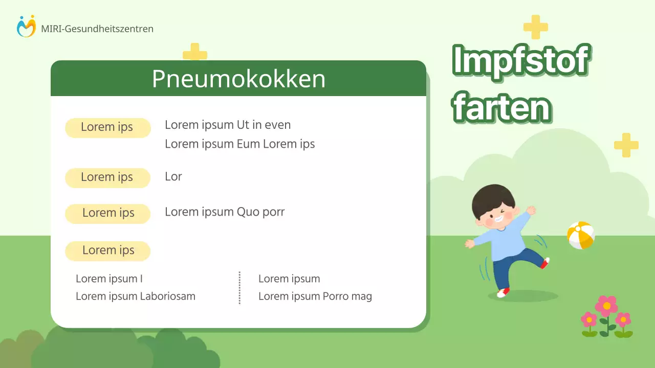 Ein Leitfaden für die Impfung von Kindern gegen Masern und Gelbfieber