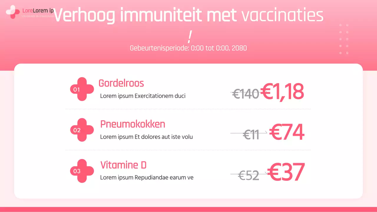 Eenvoudige zwangerschapsaankondigingen in roze en hot pink