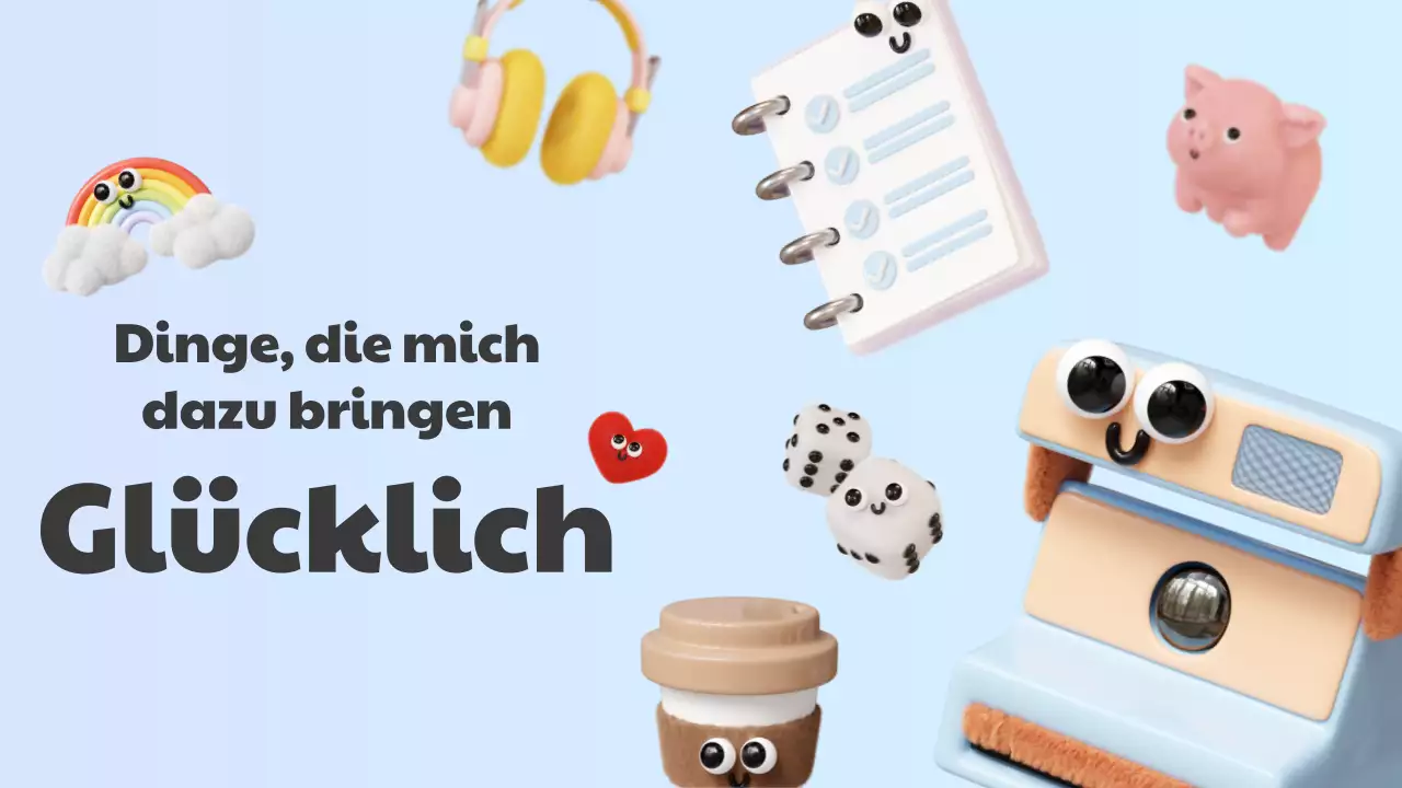 3D Flauschiges Glückselement