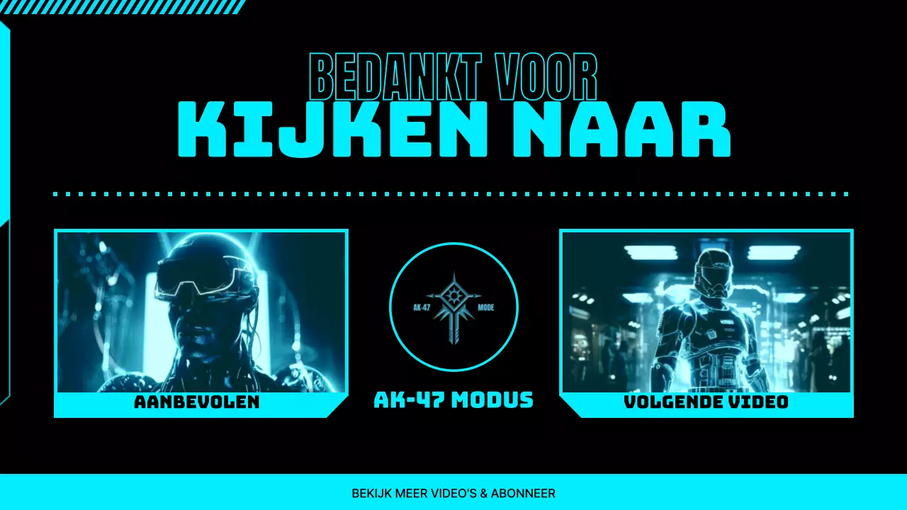 Een verzameling cyberpunk gamekanalen in neon en zwart