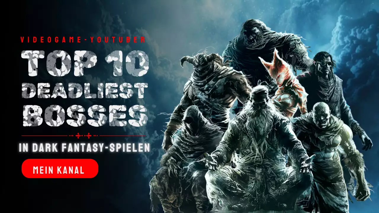 Rot und Blau Dark Fantasy Boss Video Cover