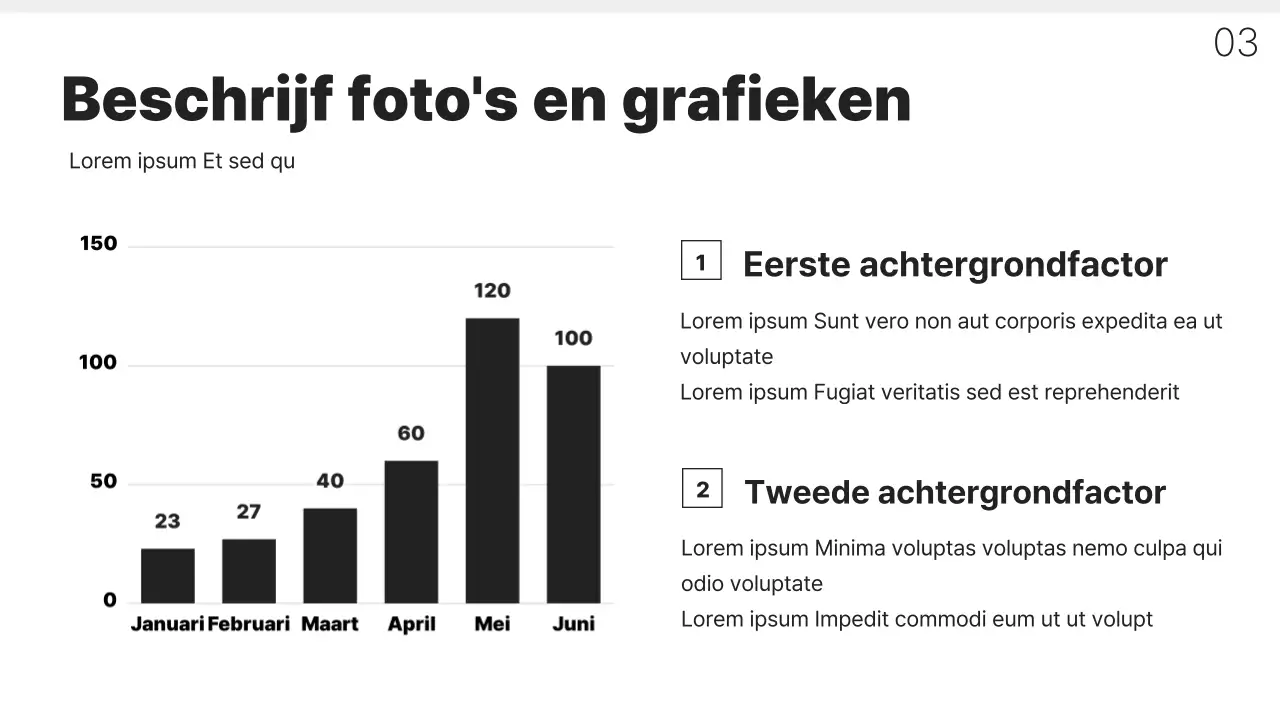 Eenvoudig afdrukbaar strategisch planningsrapport in wit en grijs