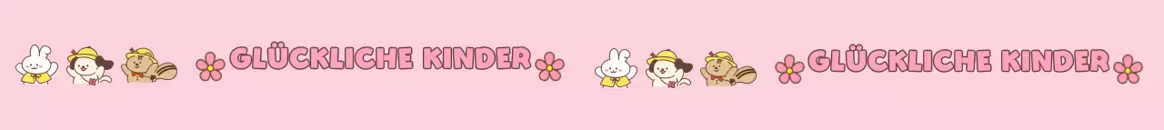 Happy Children's Welfare Foundation mit Steingut, Welpen und Eichhörnchen