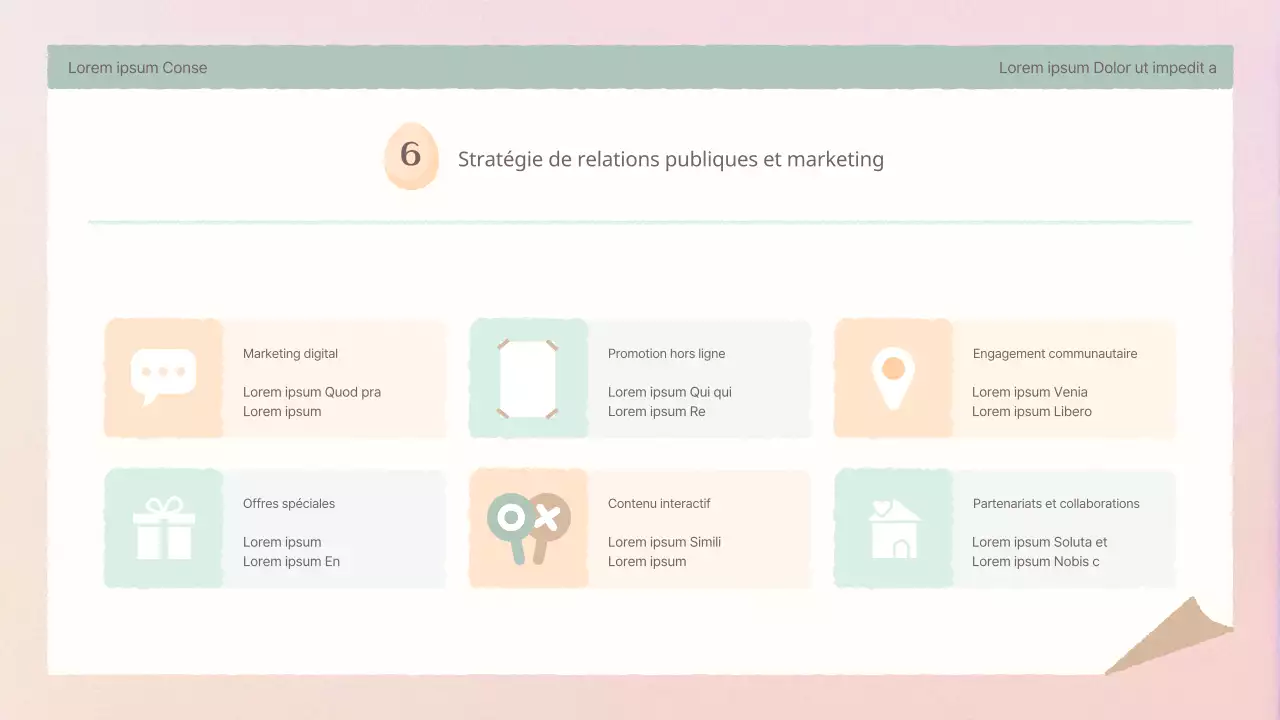 Un simple agenda de Pâques rose et jaune