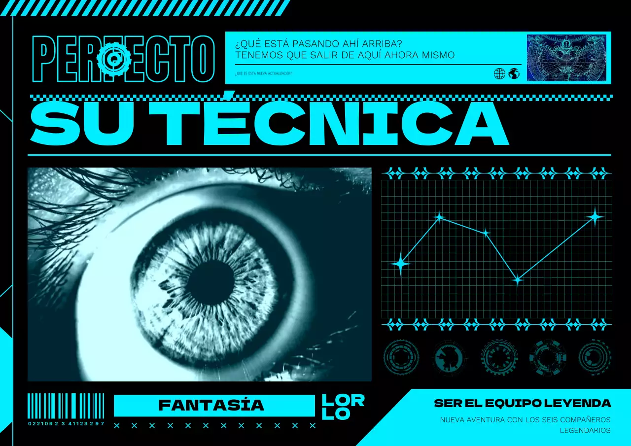 Promover los juegos ciberpunk en neón y negro